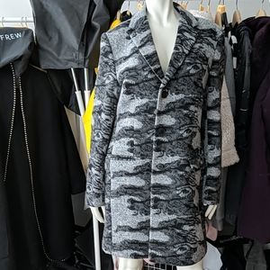 Trendiano Wool Blazer Trench Coat